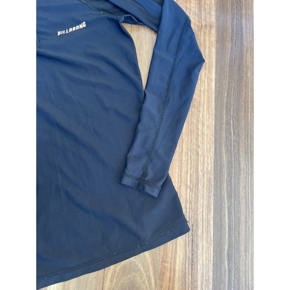 Billabong Long Sleeve Size 10 Rashie Swim Shirt 1/4 Zip - Picture 2 of 5